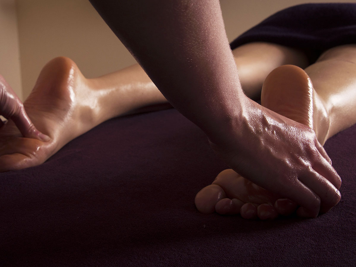 Massage des pieds
